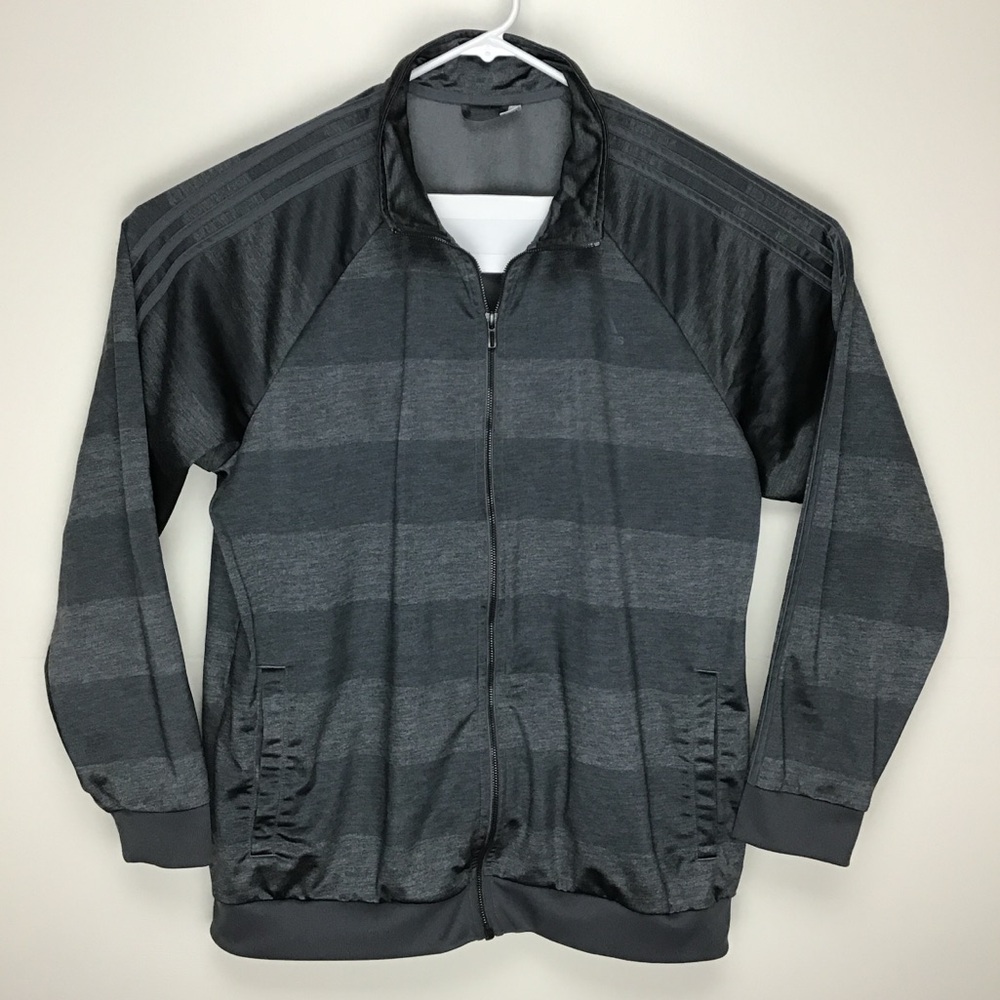 Adidas men’s long sleeve full zip track jacket XL